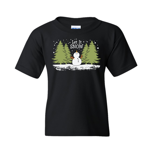 Christmas T-Shirt: "Let It Snow" (15) - FREE SHIPPING