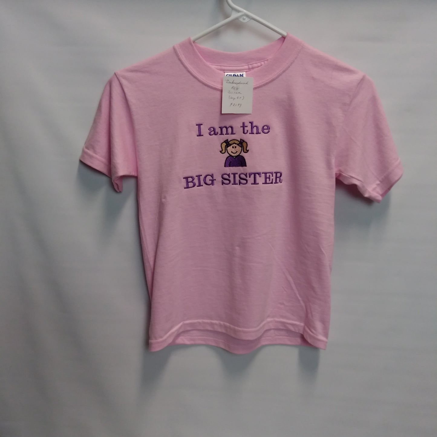 T SHIRT: I'm the Big sister - Size 4T