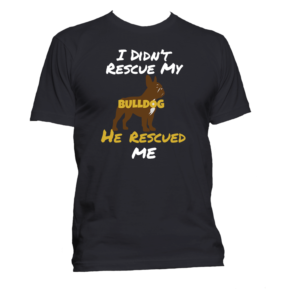 Short Sleeve T-Shirt: "My (AMERICAN PITBULL) Rescued Me" - FREE SHIPPING