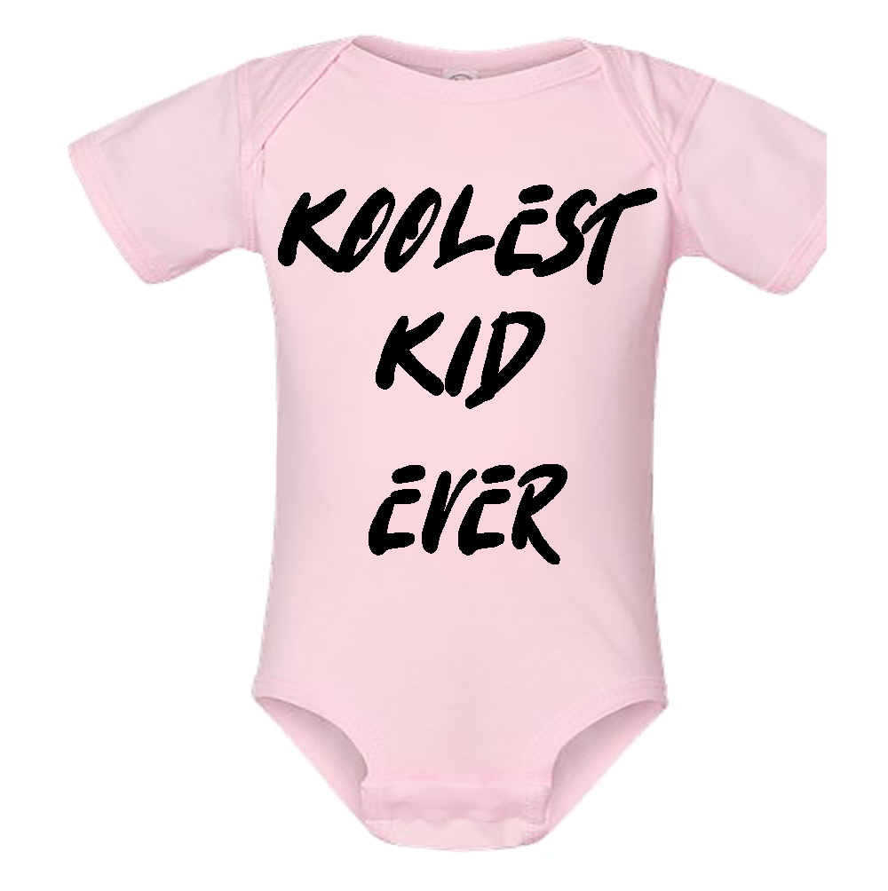 Infant Onesie: KOOLEST KID EVER (S20)- FREE SHIPPING