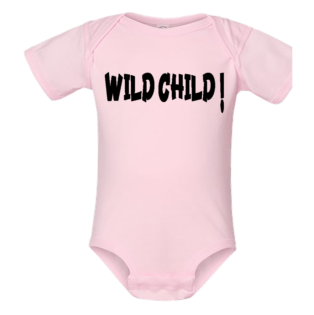 Infant Onesie: WILD CHILD (S22)- FREE SHIPPING