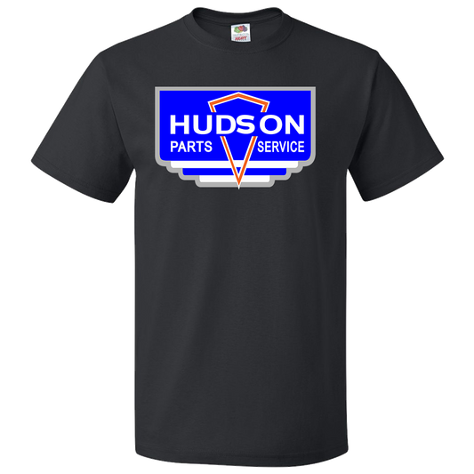 HET Club - Short Sleeve T-Shirt    HUDSON PARTS AND SERVICE (Front Logo )