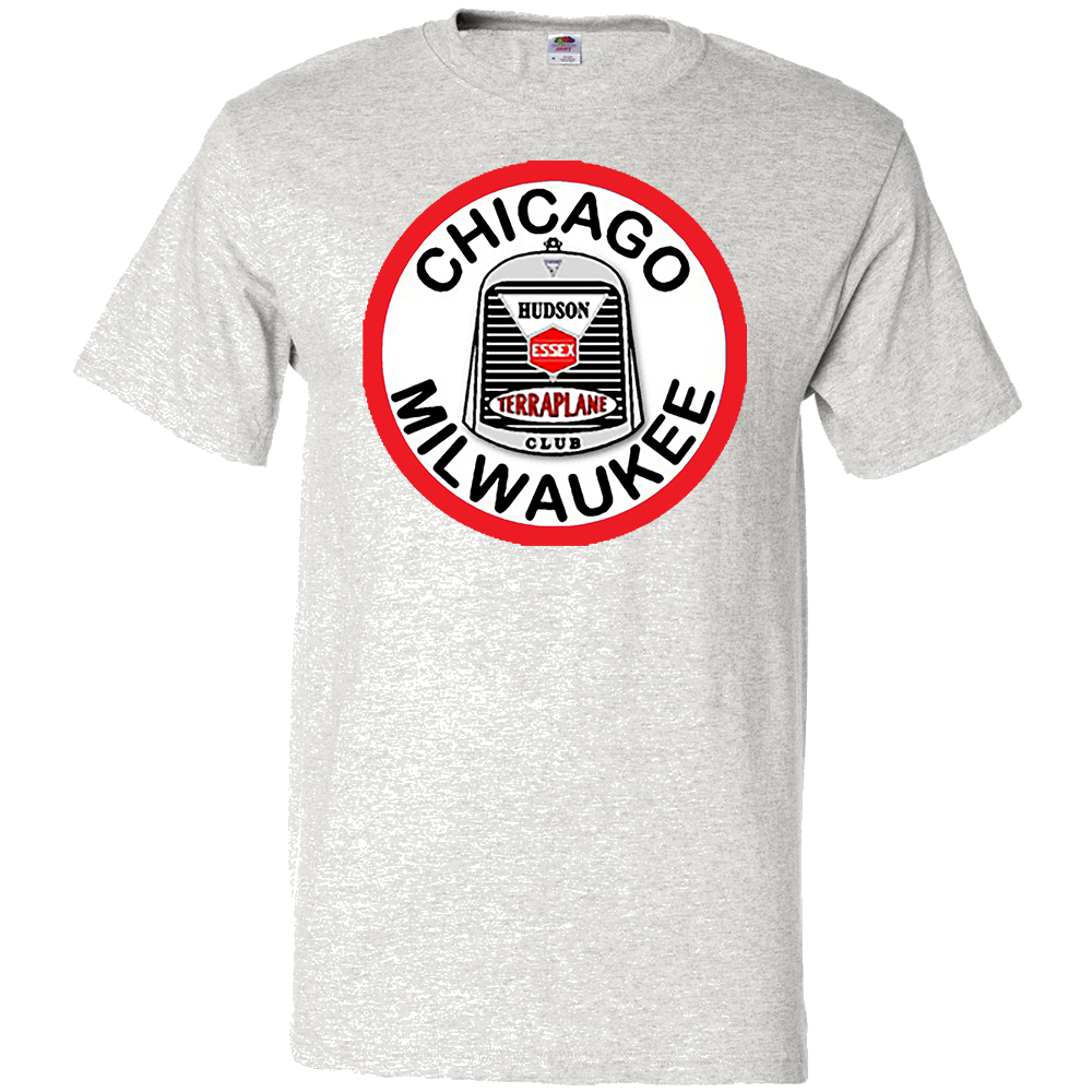 HET Club - Short Sleeve T-Shirt    CHICAGO-MILWAUKEE CLUB (Front Logo )