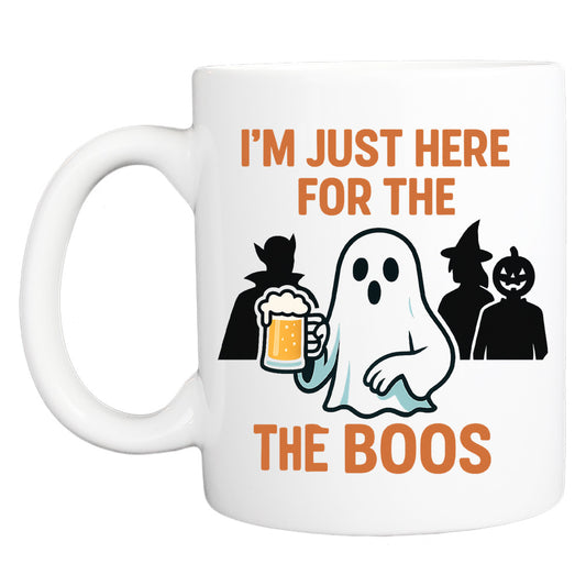 Halloween Coffee Mug: I'm Just Here for the Boos