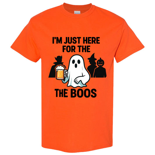 Halloween T-Shirt: I'm Just Here for the Boos