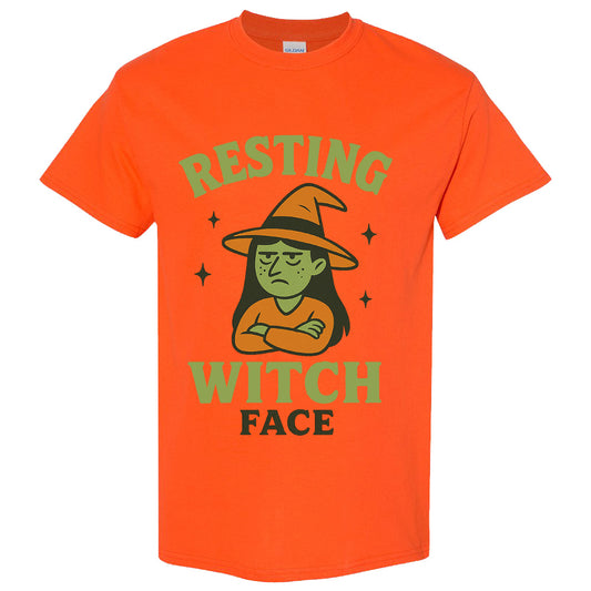 Halloween T-Shirt: Resting Witch Face