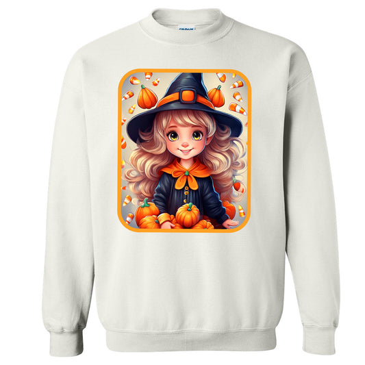 Halloween Sweatshirt: Candy Corn Cutie