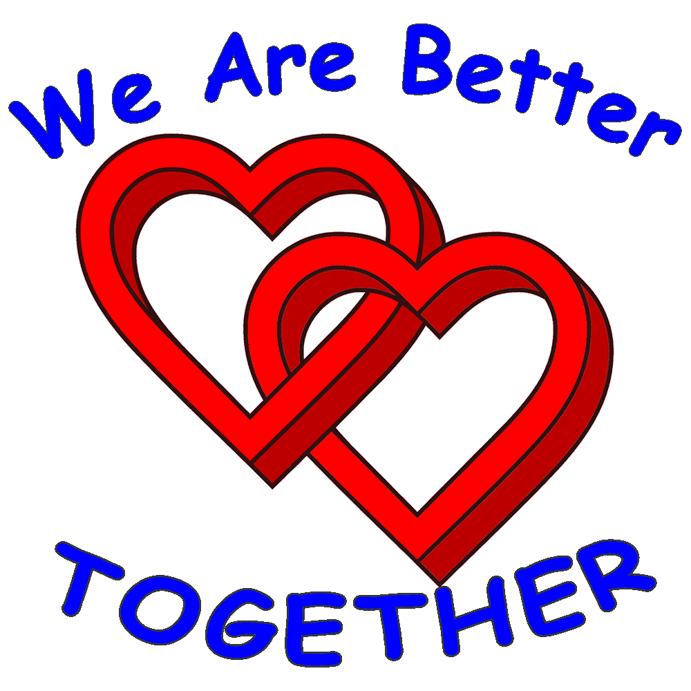 Short Sleeve T-Shirt: Valentines Day - "We are Better Together" (V60) - FREE SHIPPING
