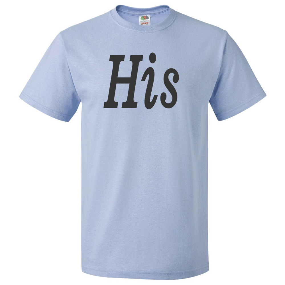 Short Sleeve T-Shirt: Valentines Day - "His" (V00) - FREE SHIPPING