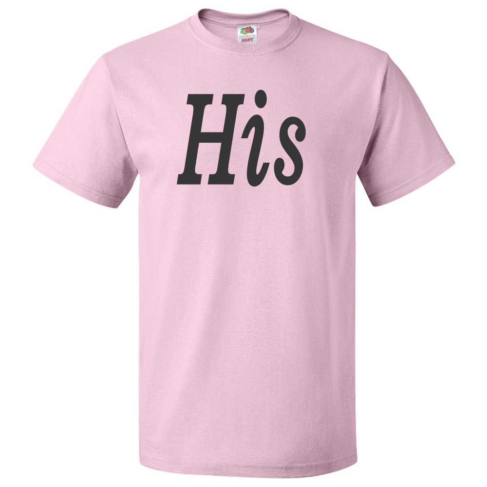 Short Sleeve T-Shirt: Valentines Day - "His" (V00) - FREE SHIPPING