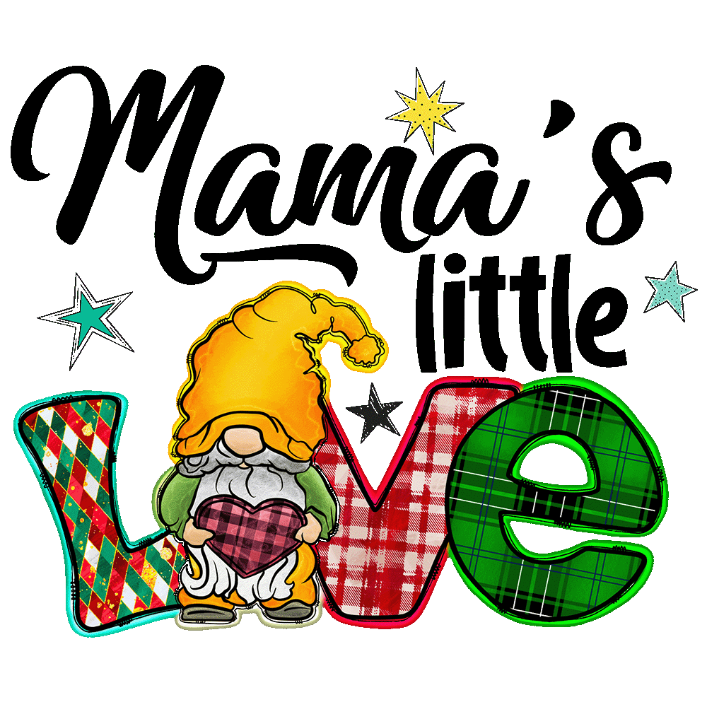 Short Sleeve T-Shirt: Valentines Day - "Mama's Little Valentine" (V33) - FREE SHIPPING