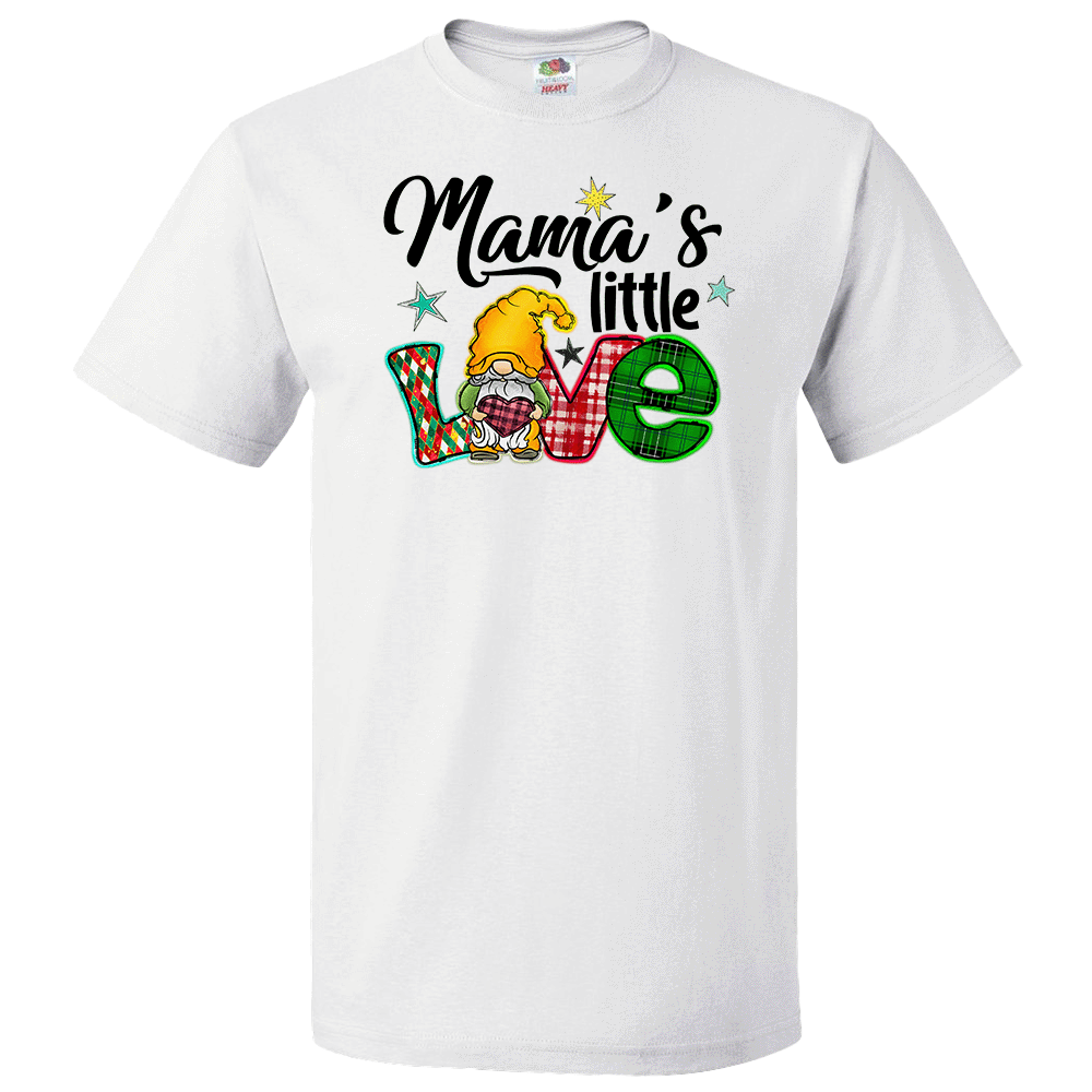 Short Sleeve T-Shirt: Valentines Day - "Mama's Little Valentine" (V33) - FREE SHIPPING