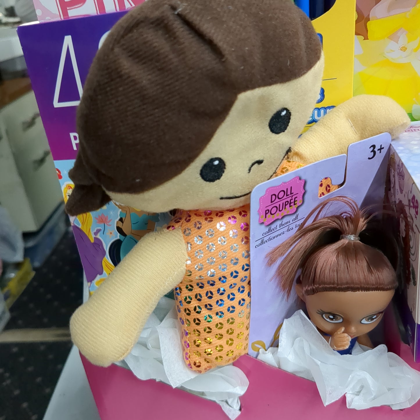 LARGE Gift Basket: Children's Activity Tote with Puzzles and Art Supplies (In-Store Pick-Up Only)
