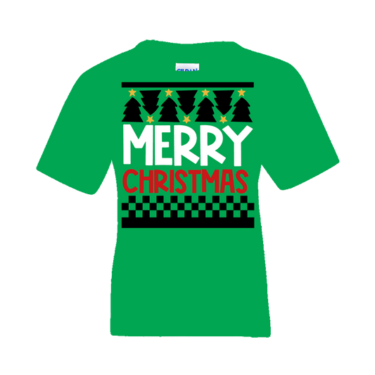 Christmas T-Shirt: Ugly "Merry Christmas" - FREE SHIPPING