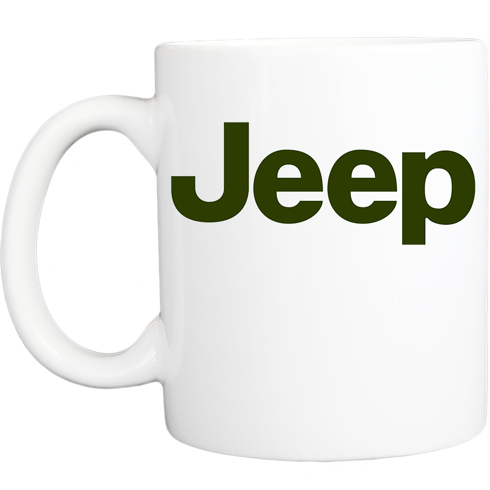 Coffee Mug: Jeep Logo - FREE SHIPPING
