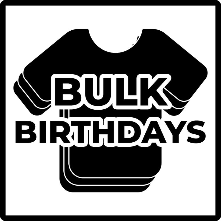 Bulk Printing: Birthday Templates