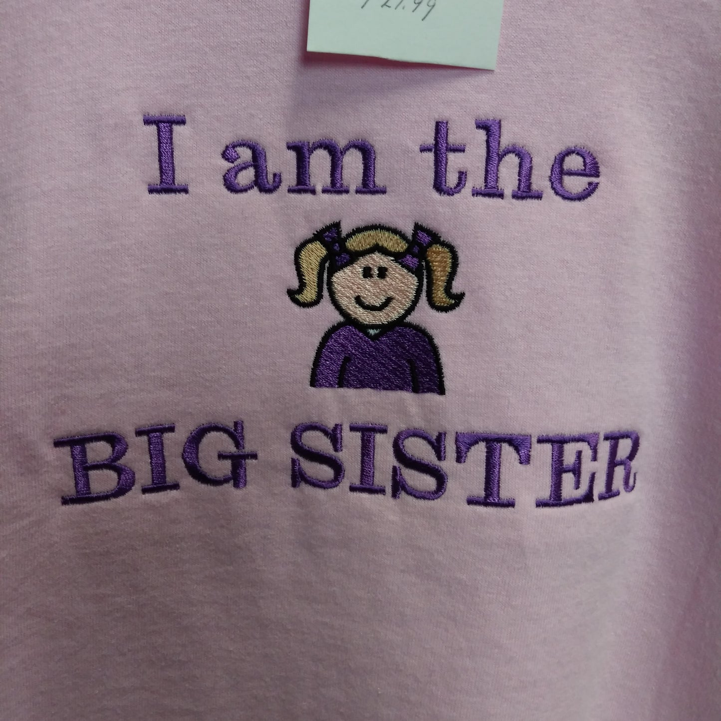 T SHIRT: I'm the Big sister - Size 4T
