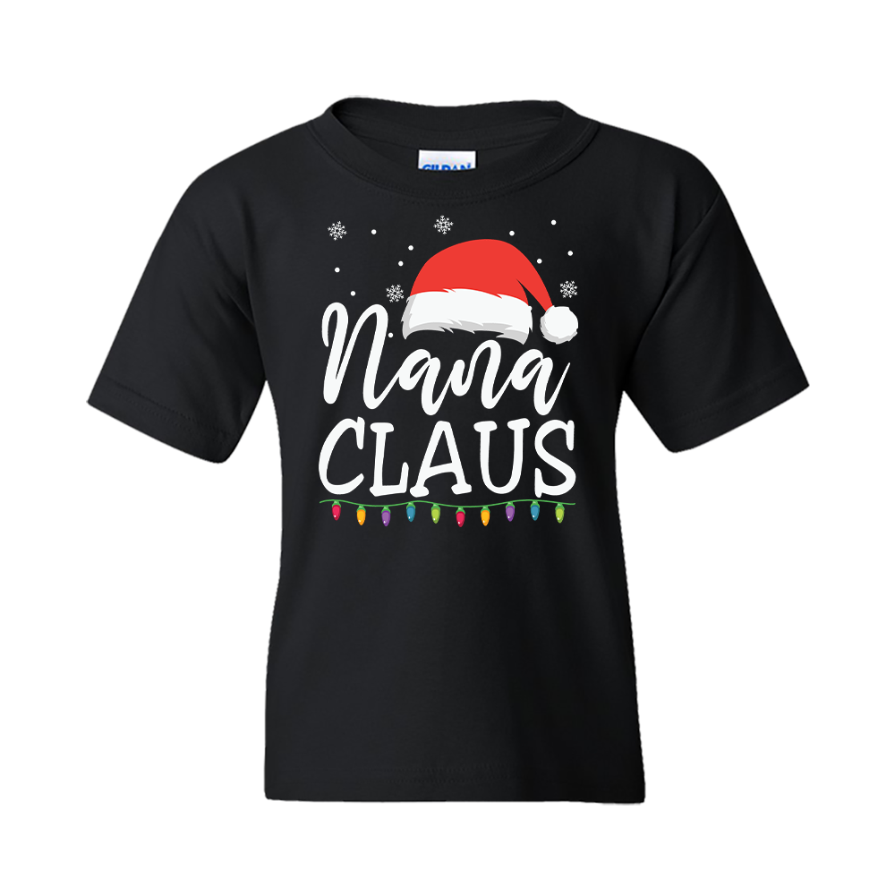 Christmas T-Shirt: "NANA CLAUSE (4)" - FREE SHIPPING