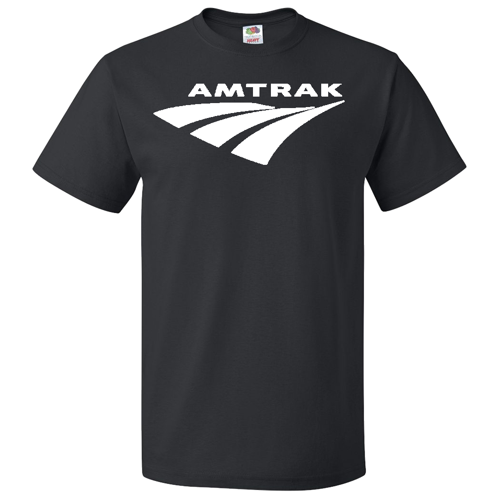 Short Sleeve T-Shirt: AMTRAK 2001 +Logo - FREE SHIPPING