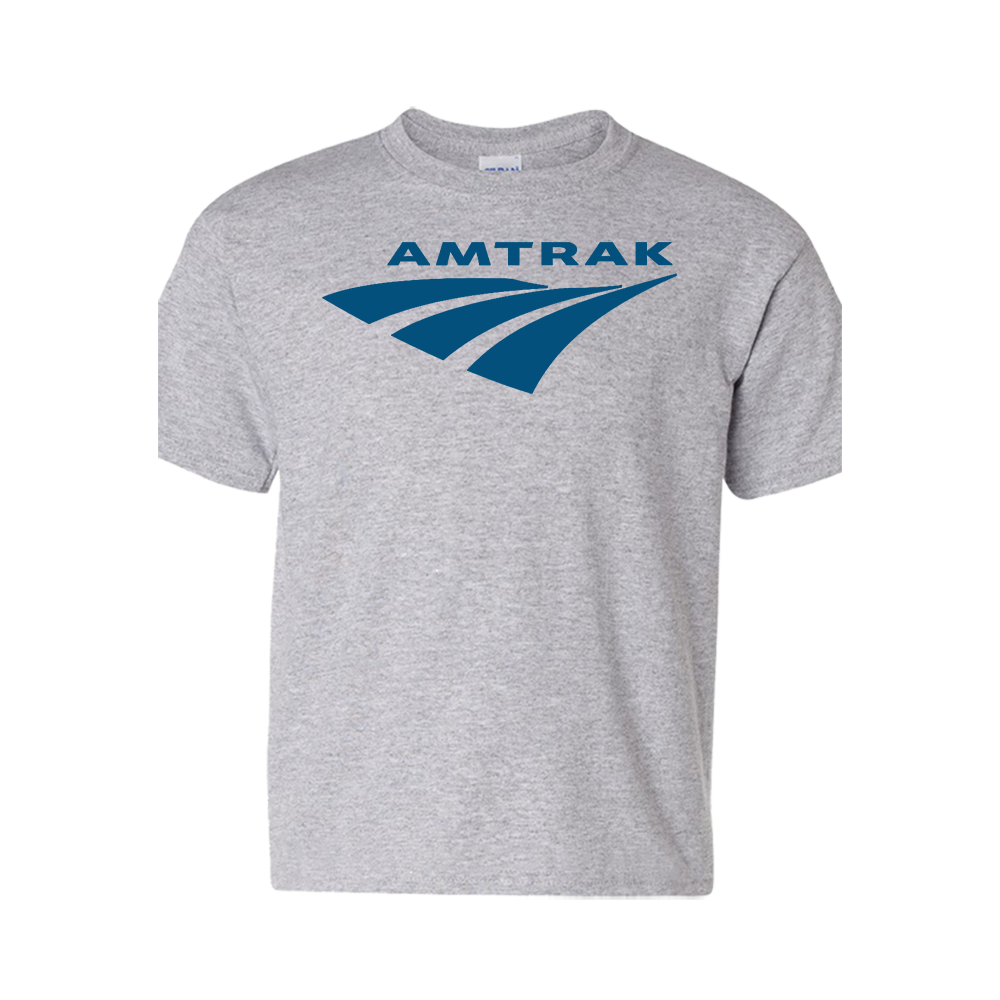 Short Sleeve T-Shirt: AMTRAK 2001 +Logo - FREE SHIPPING