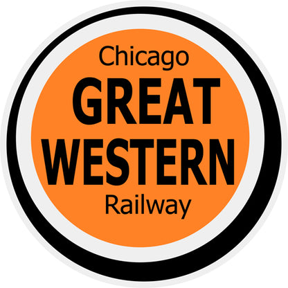 Coffee Mug: CHICAGO GREAT WESTERN RAILROAD Logo - 11 or 15 Oz - FREE SHIPPING