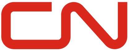 Short Sleeve T-Shirt: CN CANADIAN NATIONAL RAILWAY Logo - FREE SHIPPING