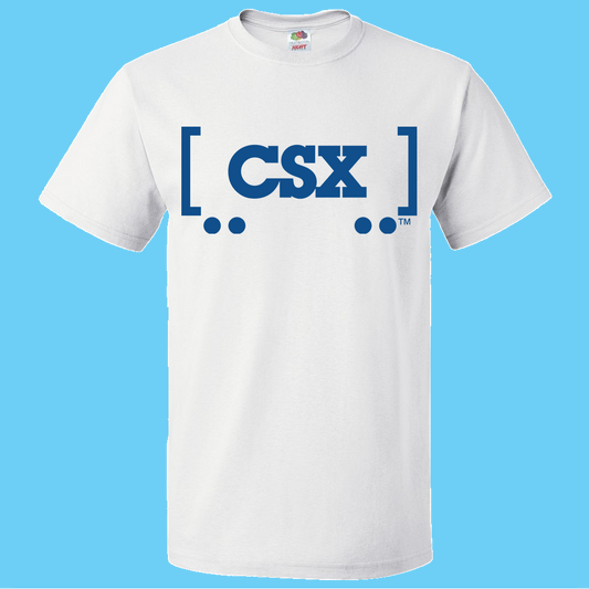 Short Sleeve T-Shirt: CSX BOX CAR Logo - FREE SHIPPING