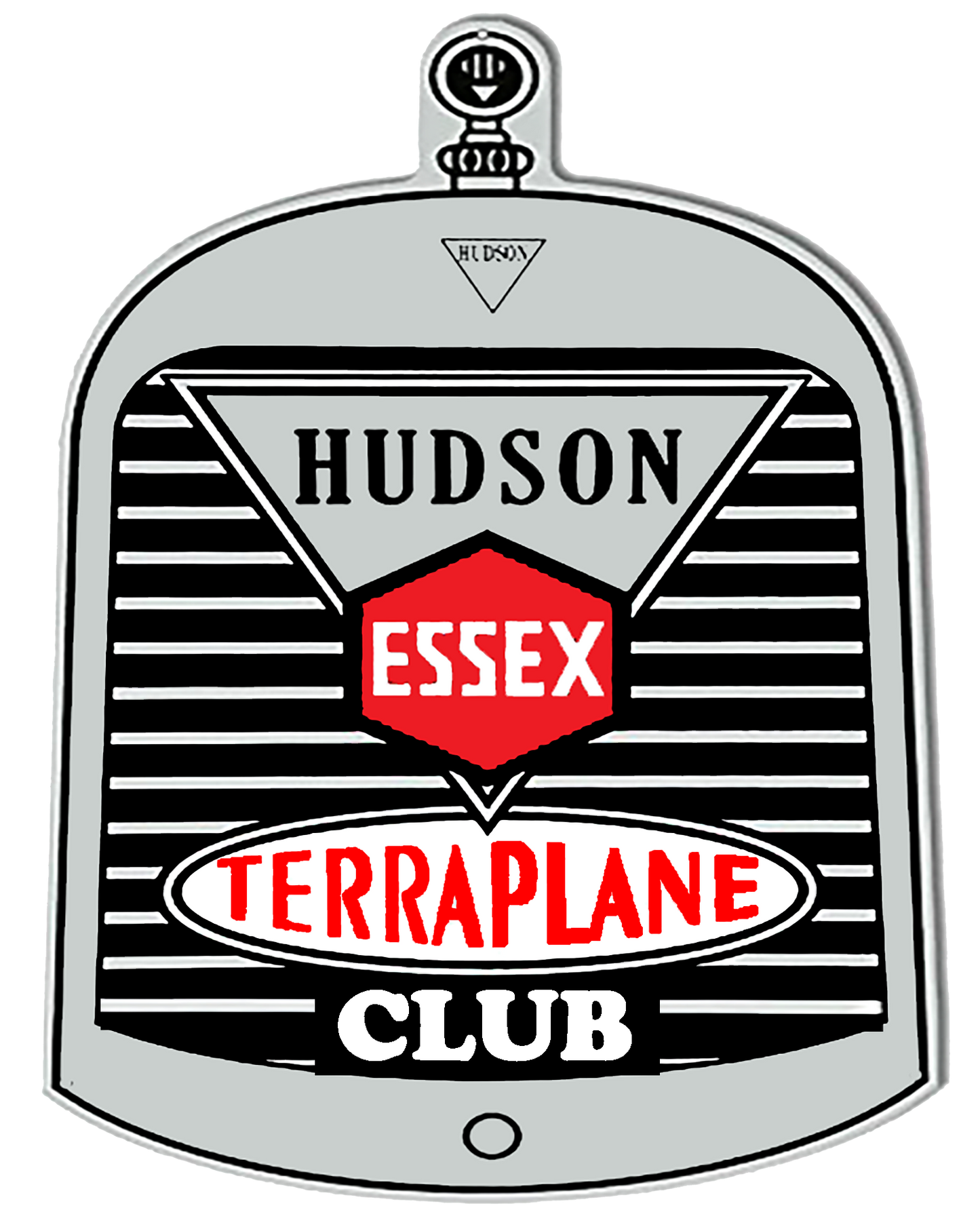 HET Club - Short Sleeve T-Shirt    HUDSON ESSEX TERRAPLANE CLUB V1 (Front Logo )