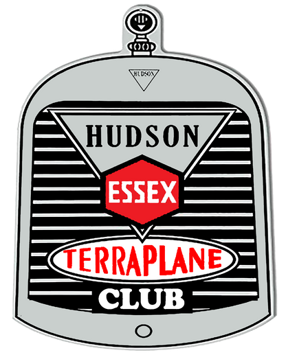 HET Club - Short Sleeve T-Shirt    HUDSON ESSEX TERRAPLANE CLUB V1 (Front Logo )