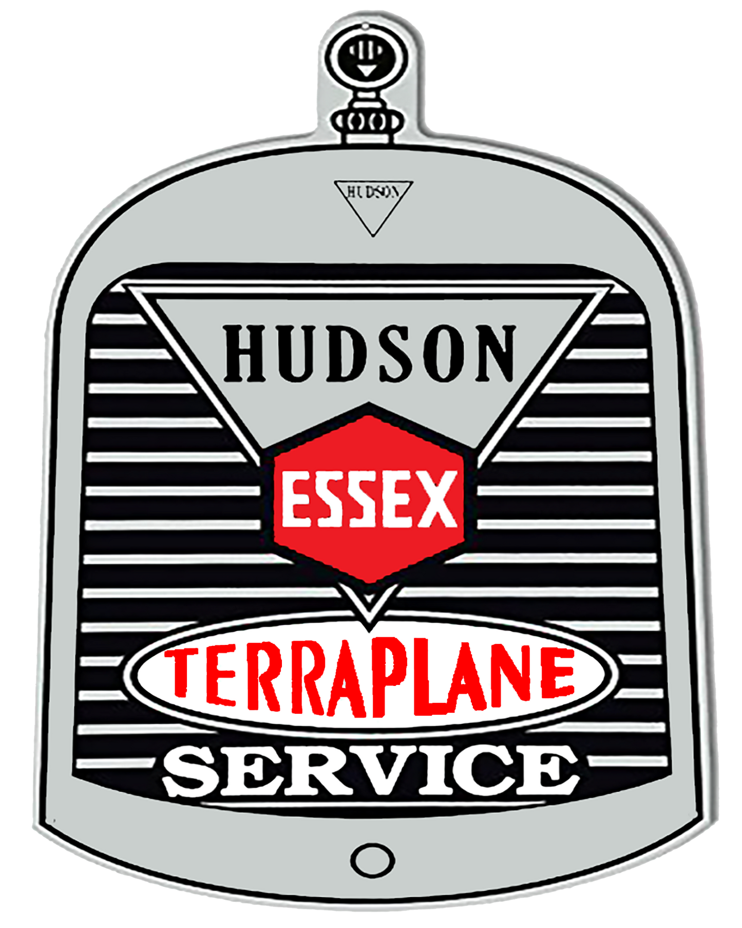 HET Club - Short Sleeve T-Shirt    HUDSON ESSEX TERRAPLANE SERVICE V1 (Front Logo )