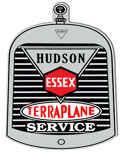 HET Club - Short Sleeve T-Shirt    HUDSON ESSEX TERRAPLANE SERVICE V1 (Front Logo )