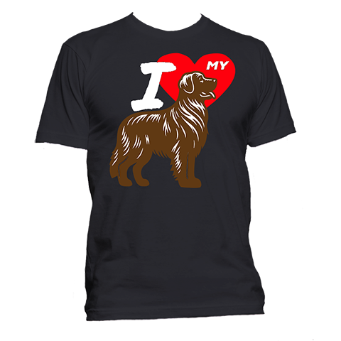 Short Sleeve T-Shirt: "I (HEART) My Dog (GOLDEN RETRIEVER)"- FREE SHIPPING