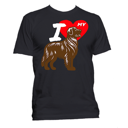 Short Sleeve T-Shirt: "I (HEART) My Dog (GOLDEN RETRIEVER)"- FREE SHIPPING