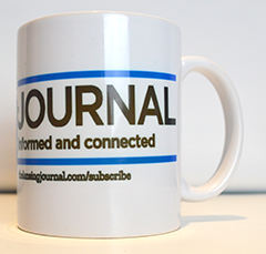 Coffee Mug: The Lansing Journal - 11 or 15 Oz