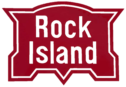 Short Sleeve T-Shirt: ROCK ISLAND RAILROAD VINTAGE Logo - FREE SHIPPING
