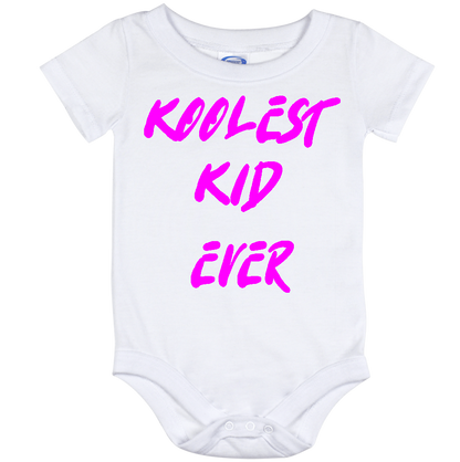 Infant Onesie: KOOLEST KID EVER (S20)- FREE SHIPPING