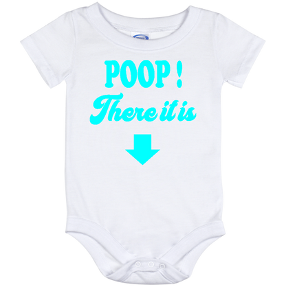 Infant Onesie: "POOP" THERE IT IS S3- FREE SHIPPING