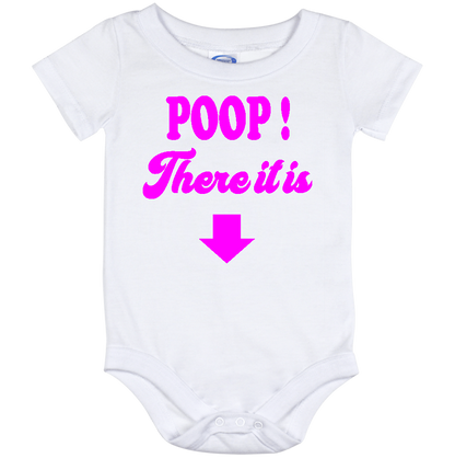 Infant Onesie: "POOP" THERE IT IS S3- FREE SHIPPING