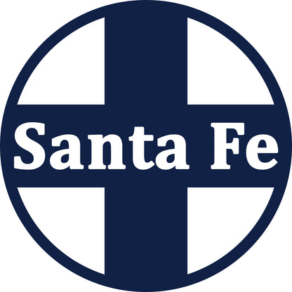 Short Sleeve T-Shirt: SANTA FE AT&SF RAILROAD Logo - FREE SHIPPING