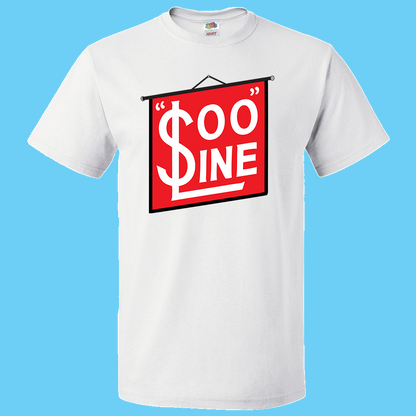 Short Sleeve T-Shirt: SOO LINE BANNER Logo - FREE SHIPPING