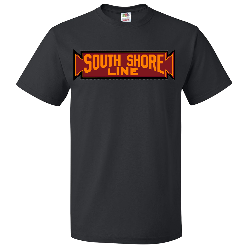 Short Sleeve T-Shirt: SOUTHSHORE LINE CHICAGO  Logo - FREE SHIPPING