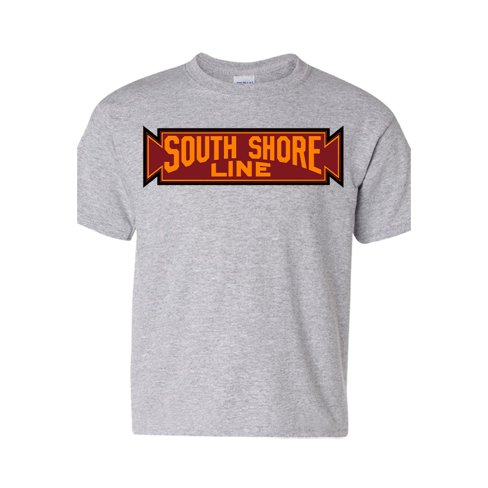Short Sleeve T-Shirt: SOUTHSHORE LINE CHICAGO  Logo - FREE SHIPPING