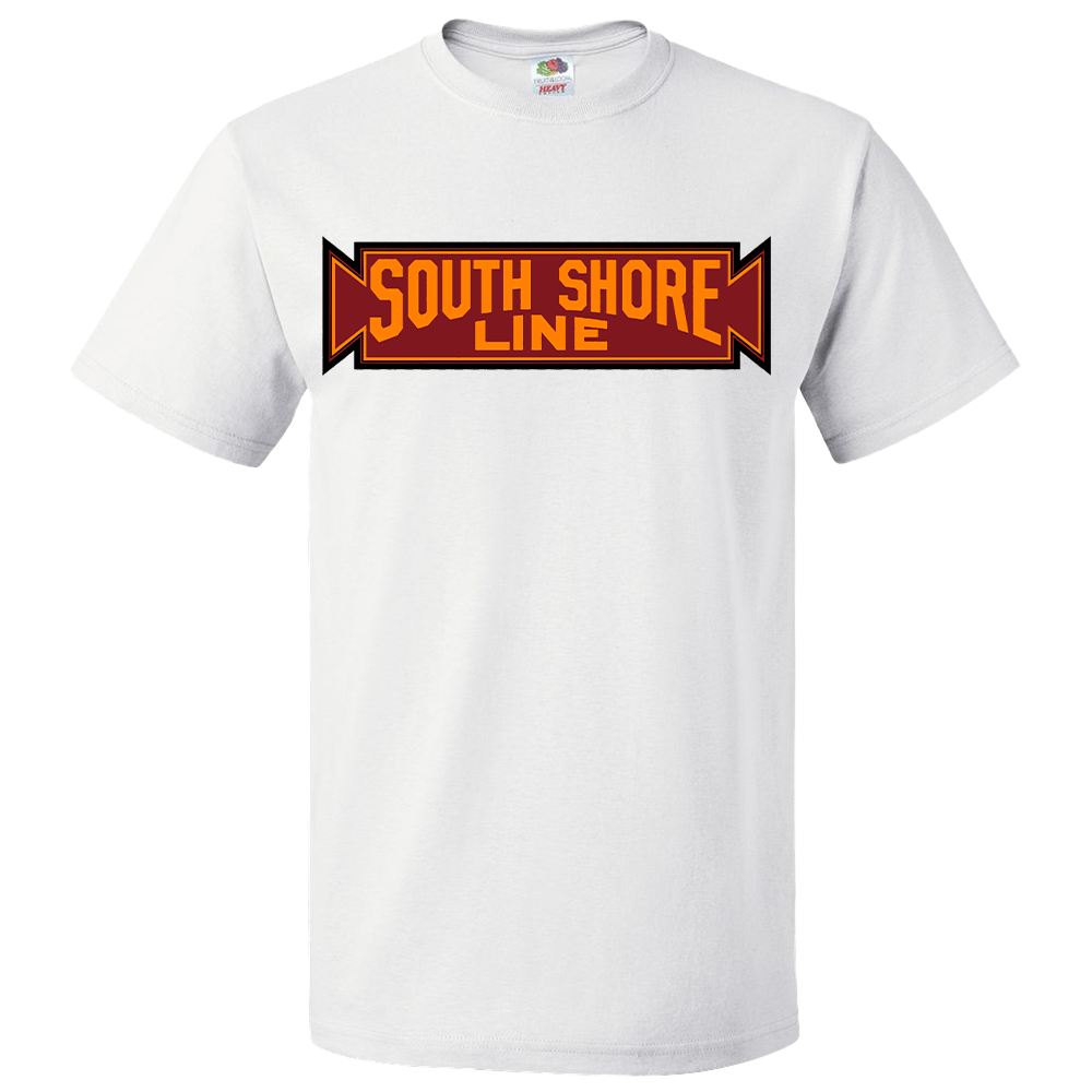Short Sleeve T-Shirt: SOUTHSHORE LINE CHICAGO  Logo - FREE SHIPPING