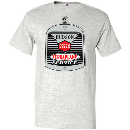 HET Club - Short Sleeve T-Shirt    HUDSON ESSEX TERRAPLANE SERVICE V1 (Front Logo )