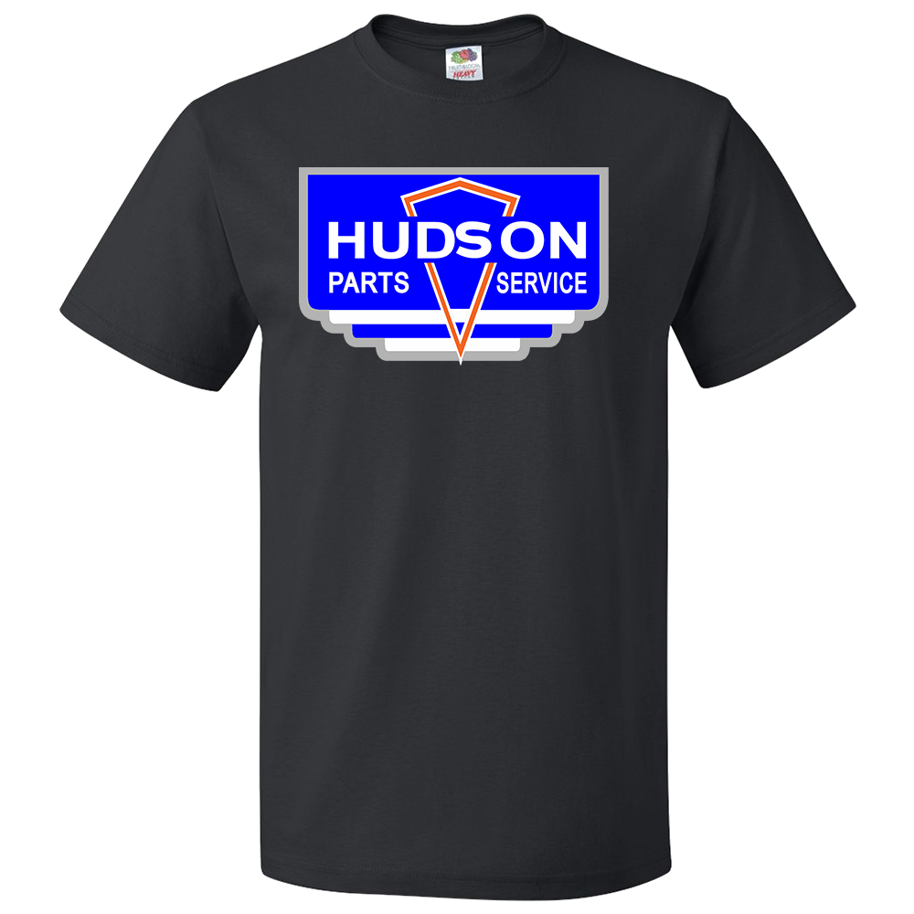 HET Club - Short Sleeve T-Shirt  HUDSON PARTS AND SERVICE FRONT / CHICAGO MILWAUKEE CLUB BACK (Two Sided) (Copy)