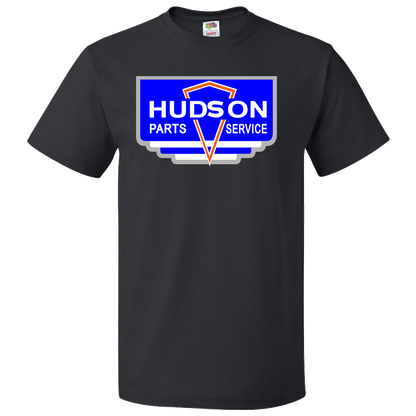 HET Club - Short Sleeve T-Shirt  HUDSON PARTS AND SERVICE FRONT / CHICAGO MILWAUKEE CLUB BACK (Two Sided) (Copy)