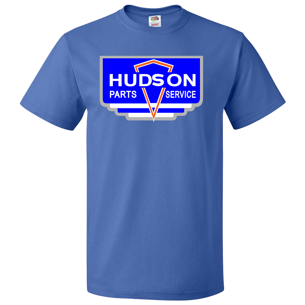 HET Club - Short Sleeve T-Shirt  HUDSON PARTS AND SERVICE FRONT / CHICAGO MILWAUKEE CLUB BACK (Two Sided) (Copy)