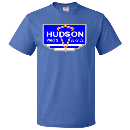 HET Club - Short Sleeve T-Shirt  HUDSON PARTS AND SERVICE FRONT / CHICAGO MILWAUKEE CLUB BACK (Two Sided) (Copy)