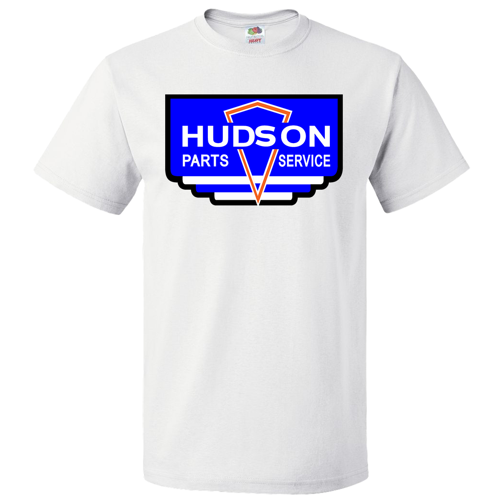 HET Club - Short Sleeve T-Shirt  HUDSON PARTS AND SERVICE FRONT / CHICAGO MILWAUKEE CLUB BACK (Two Sided) (Copy)