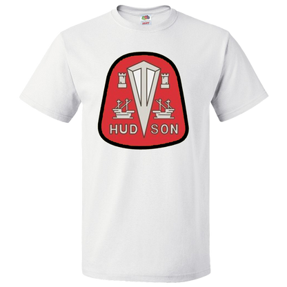 HET Club - Short Sleeve T-Shirt    HUDSON (Front Logo )